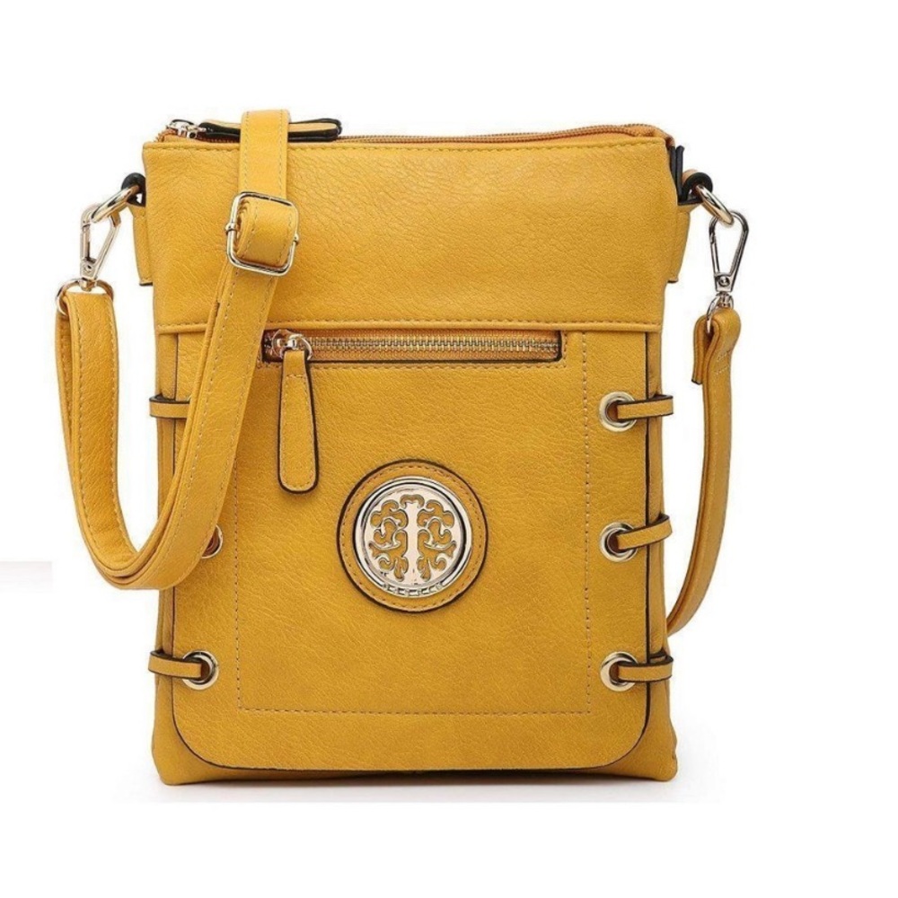 Dasein Crossbody Vegan Leather Bag
